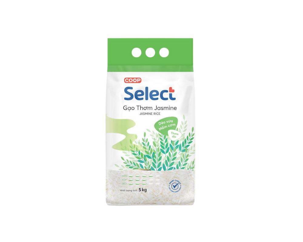 Gạo Jasmine Coop Select 5kg