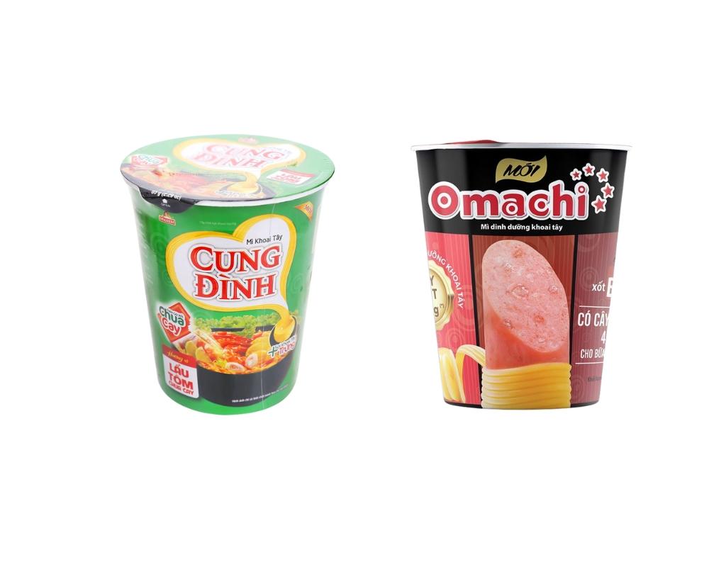 Mì ly là lựa chọn tuyệt vời khi đi du lịch