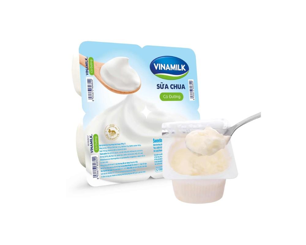 Sữa chua bị đông cứng trong tủ lạnh, nhiệt độ quá thấp có thể tiêu diệt một số vi khuẩn có lợi