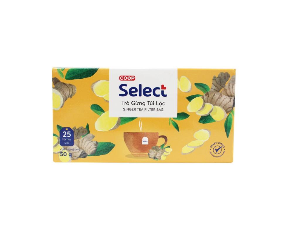 Trà gừng túi lọc Coop Select 50g