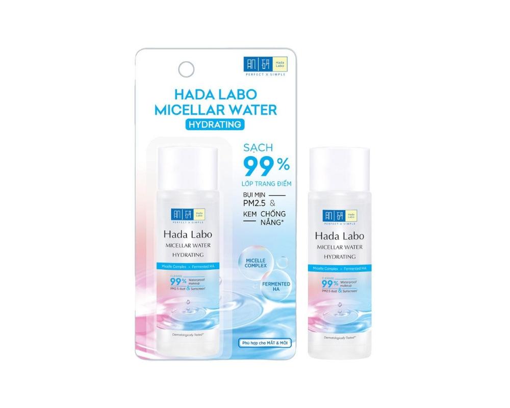 Nước tẩy trang Hadalabo sạch sâu dưỡng ẩm 40ml