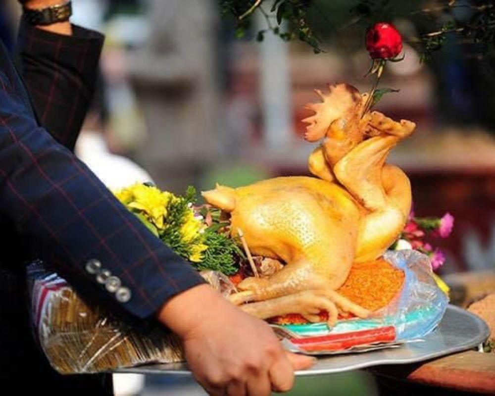 Mâm cúng thường thấy