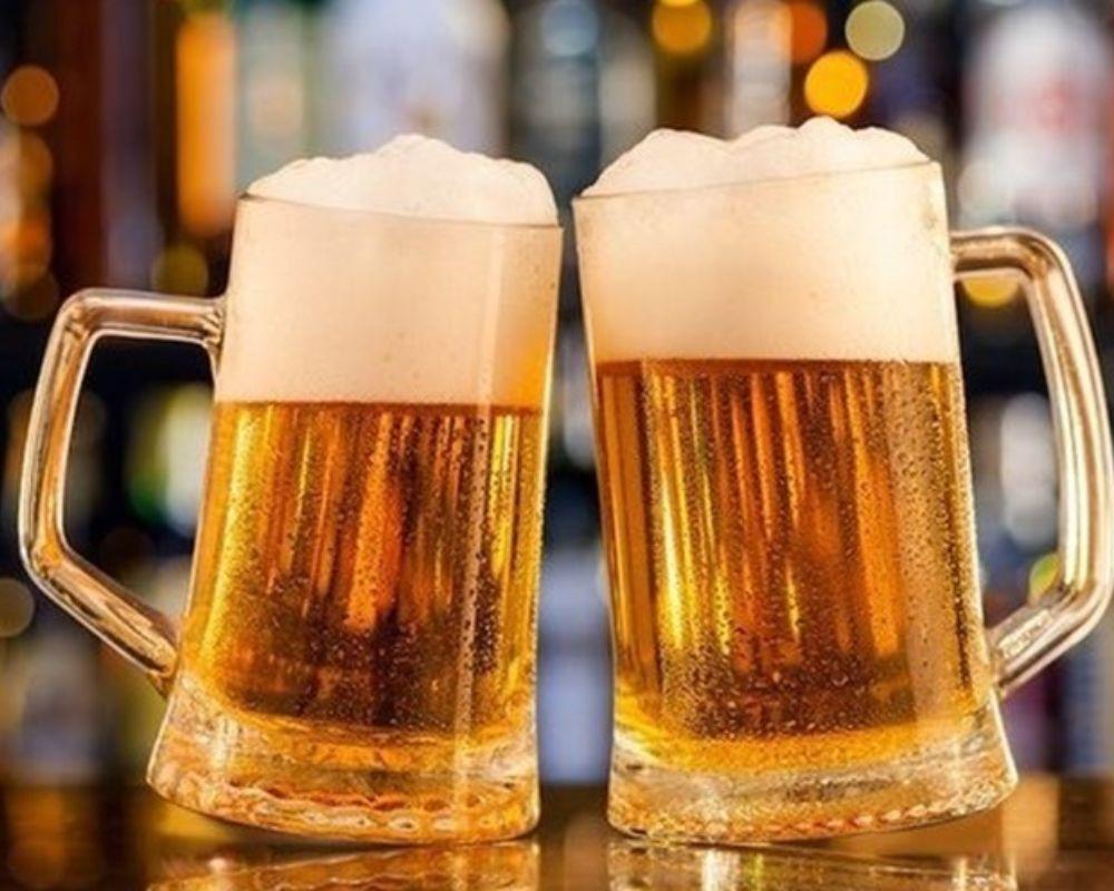 Một ly bia có khoảng 150 calo
