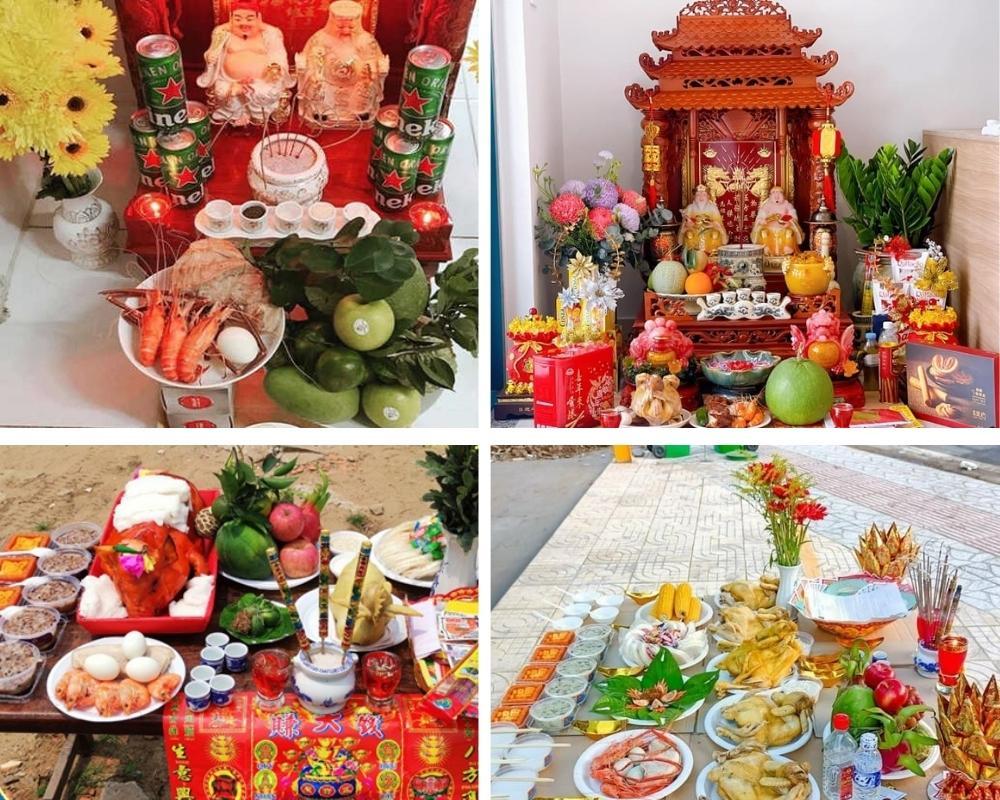 Những dịp lễ cúng với bộ tam sên