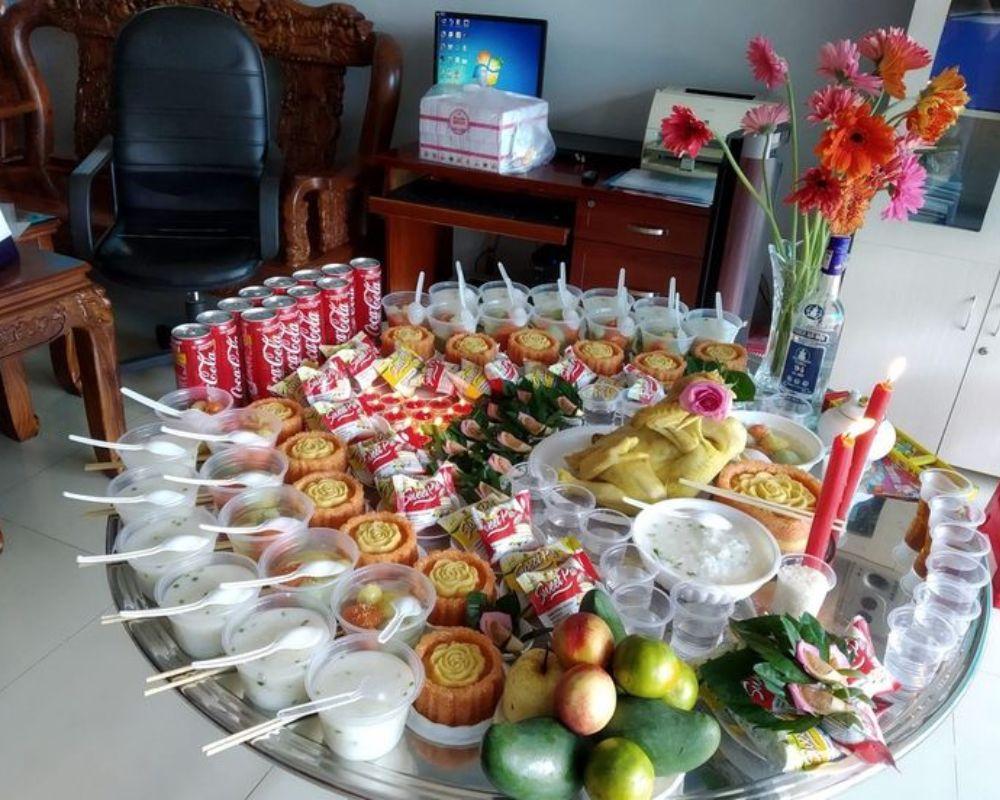 Lễ vật cúng khai trương đầu năm