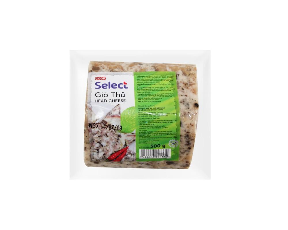 Giò thủ Coop Select 500g