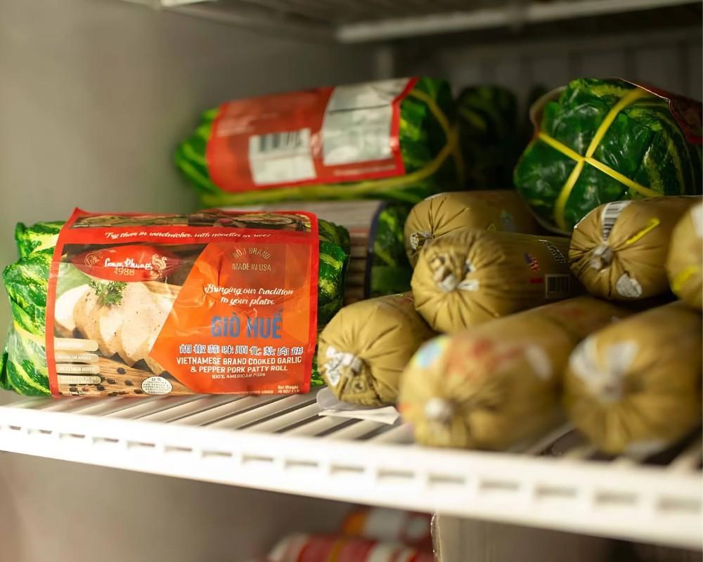 Bảo quản chả lụa trong ngăn mát tủ lạnh
