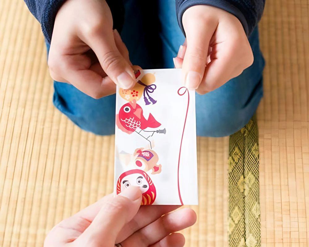Phong tục lì xì ở Nhật Bản