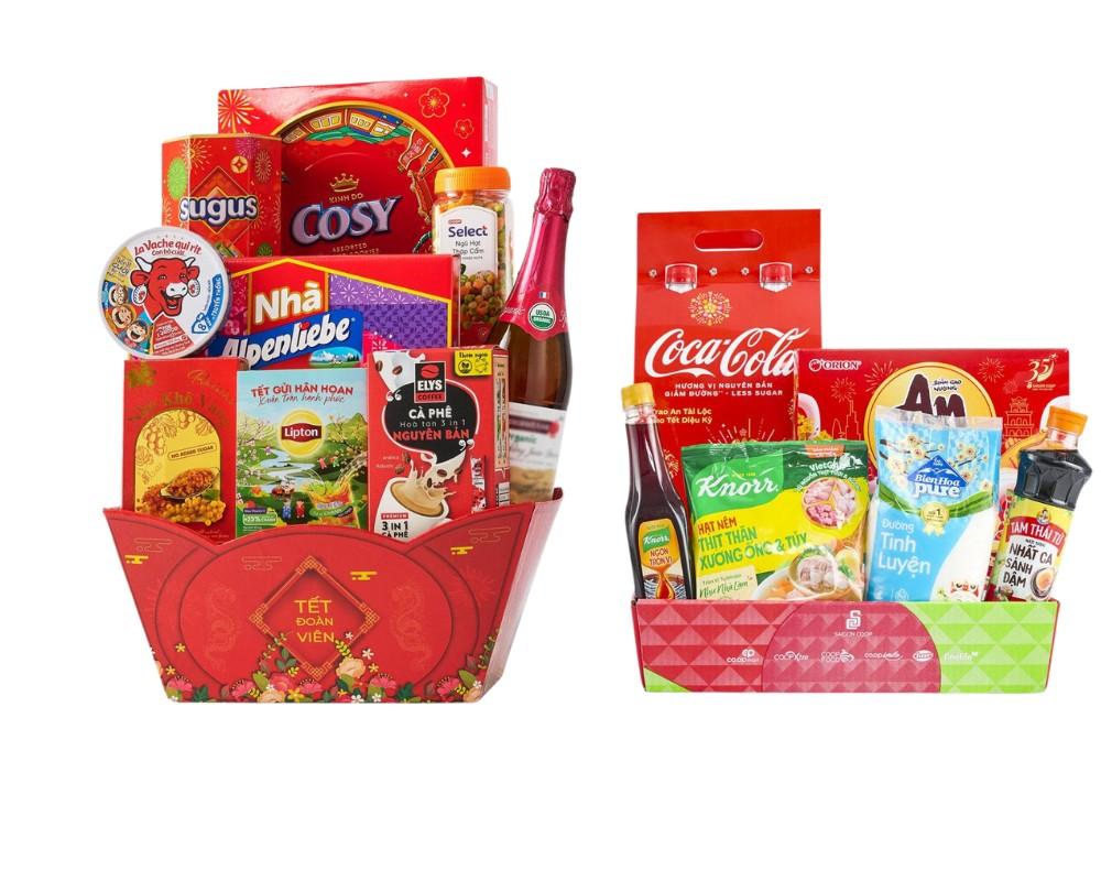 Giỏ quà Tết tại Co.op Online