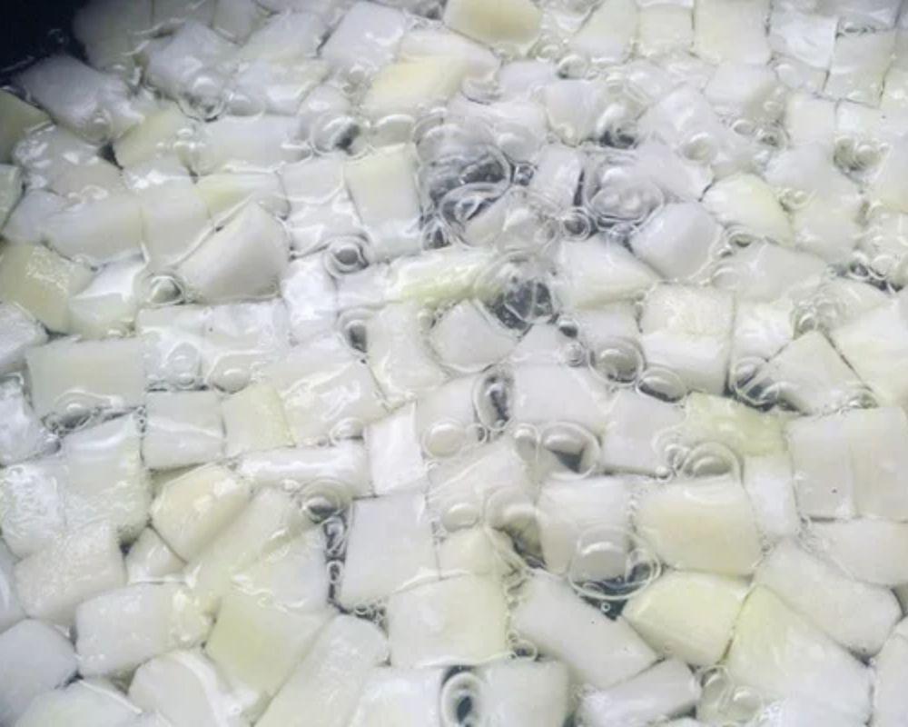 Luộc cùi bưởi