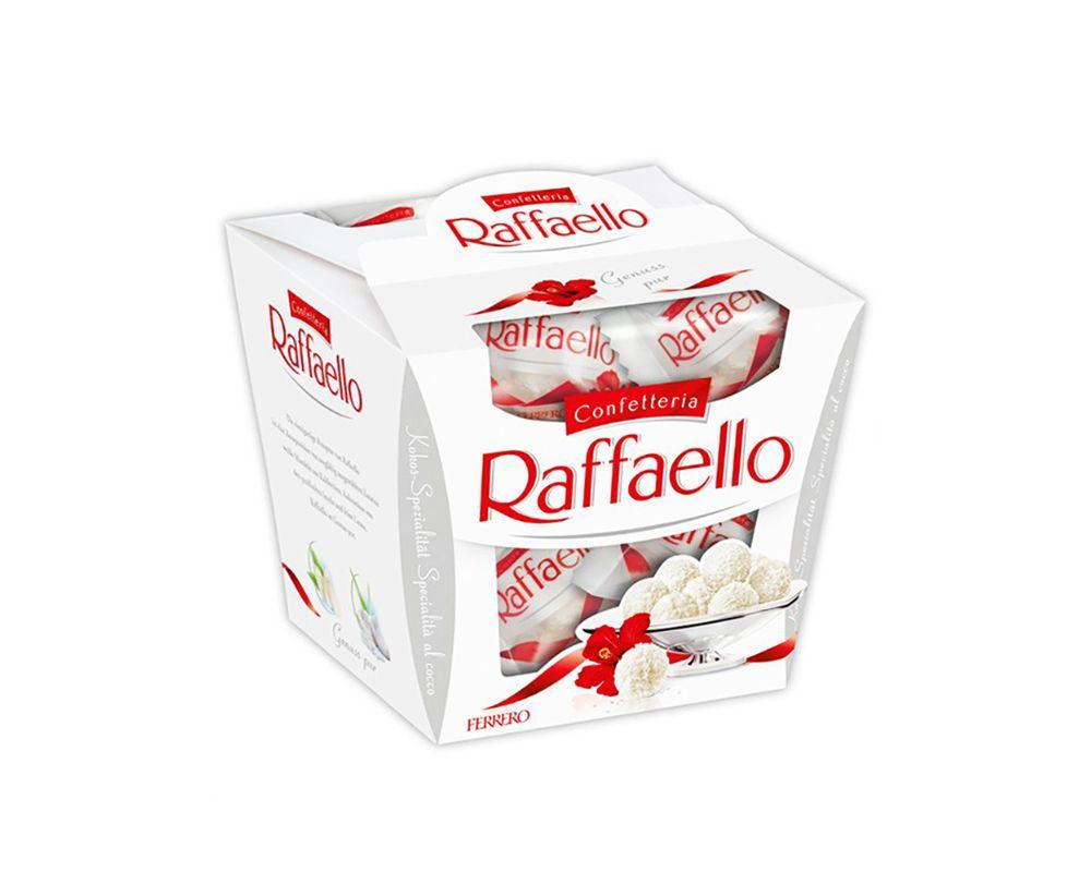 Kẹo choco Raffaelo white hộp 150g