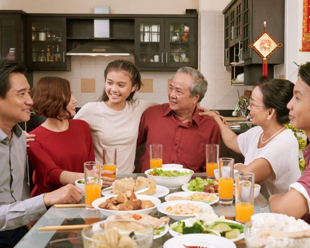 Ăn sáng đầy đủ vào ngày tết giúp bạn cân bằng năng lượng