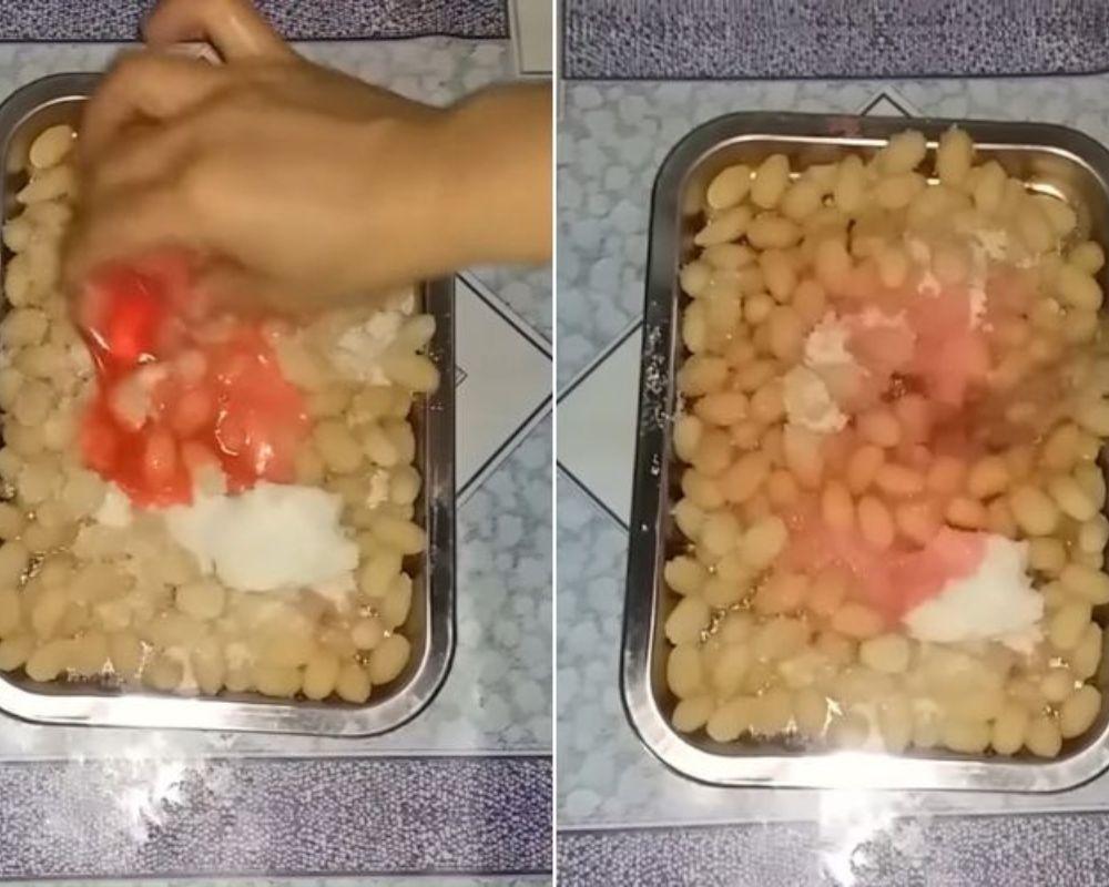 Ướp cau kiểng với đường