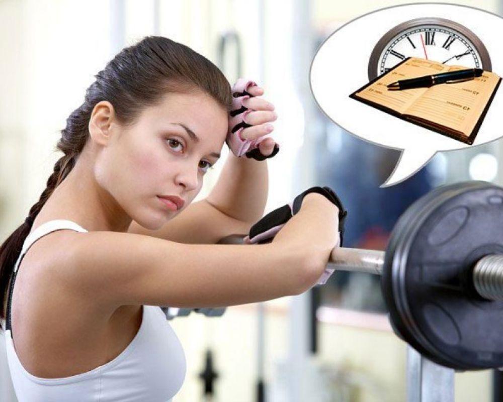 Thời gian luyện tập cho từng động tác