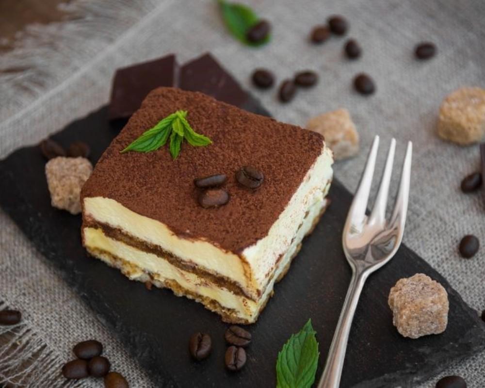 Tiramisu đậu hũ, yến mạch