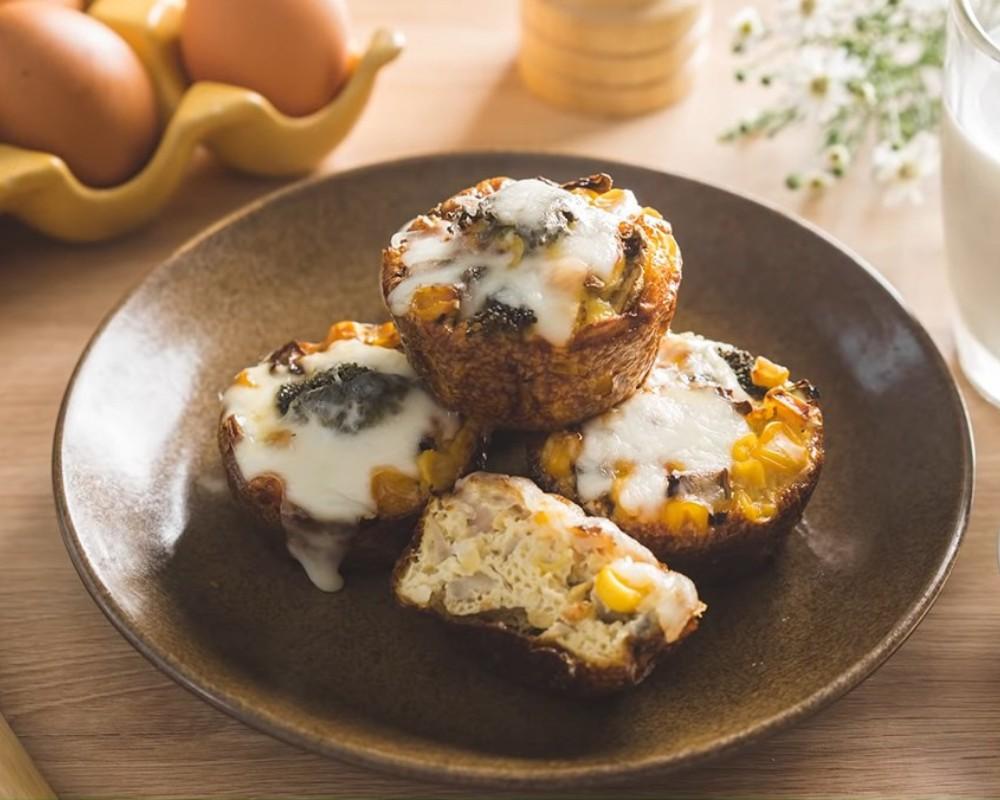 Món ăn low carb - Bánh Muffin trứng