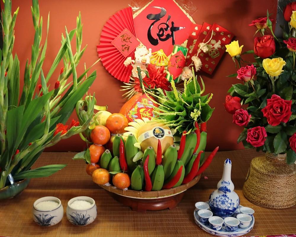 Mâm ngũ quả ngày Tết