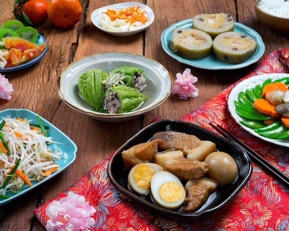 Mâm cỗ ngày Tết ở miền Nam