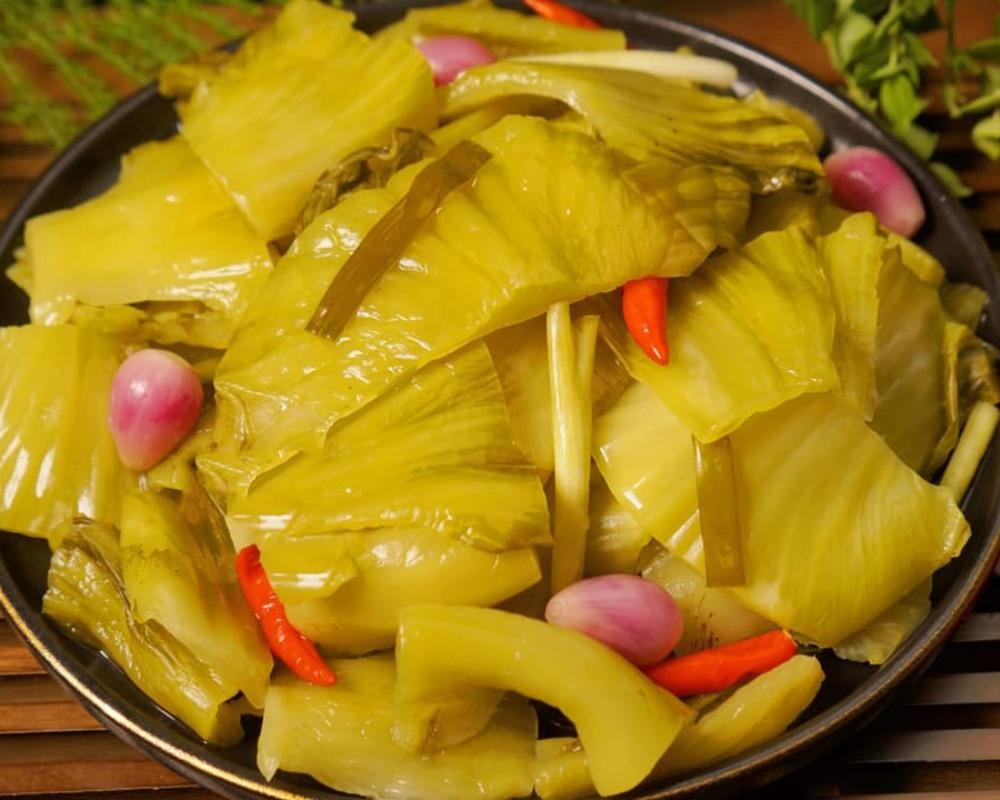 Dưa cải khi đã thành phẩm