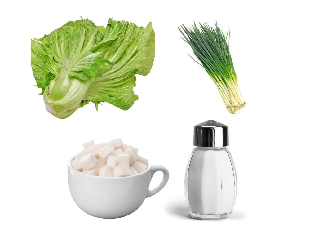 Nguyên liệu làm dưa cải muối chua