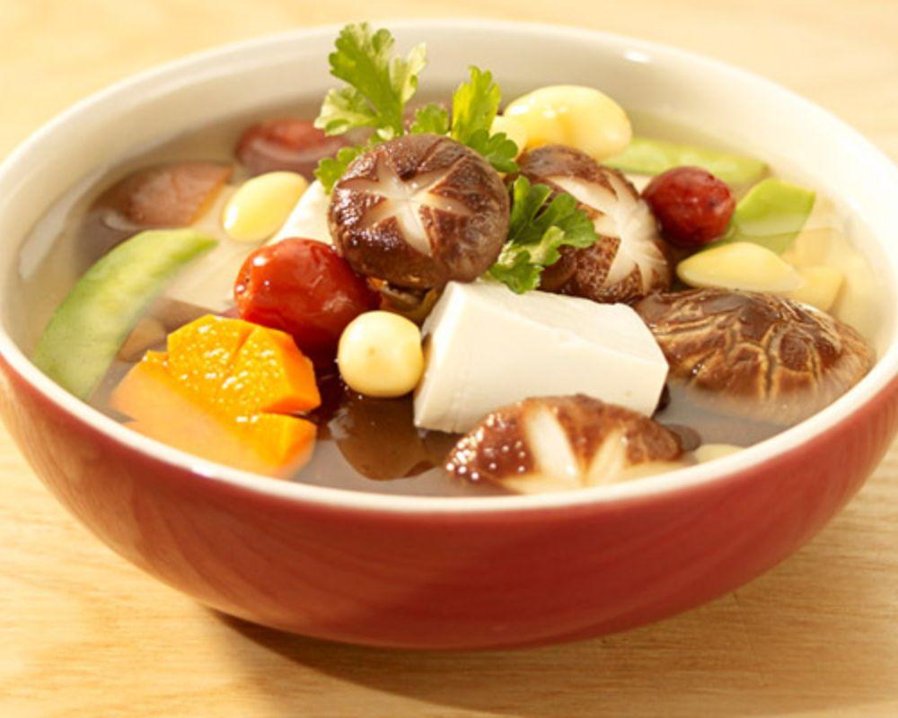 Nhóm món canh và rau