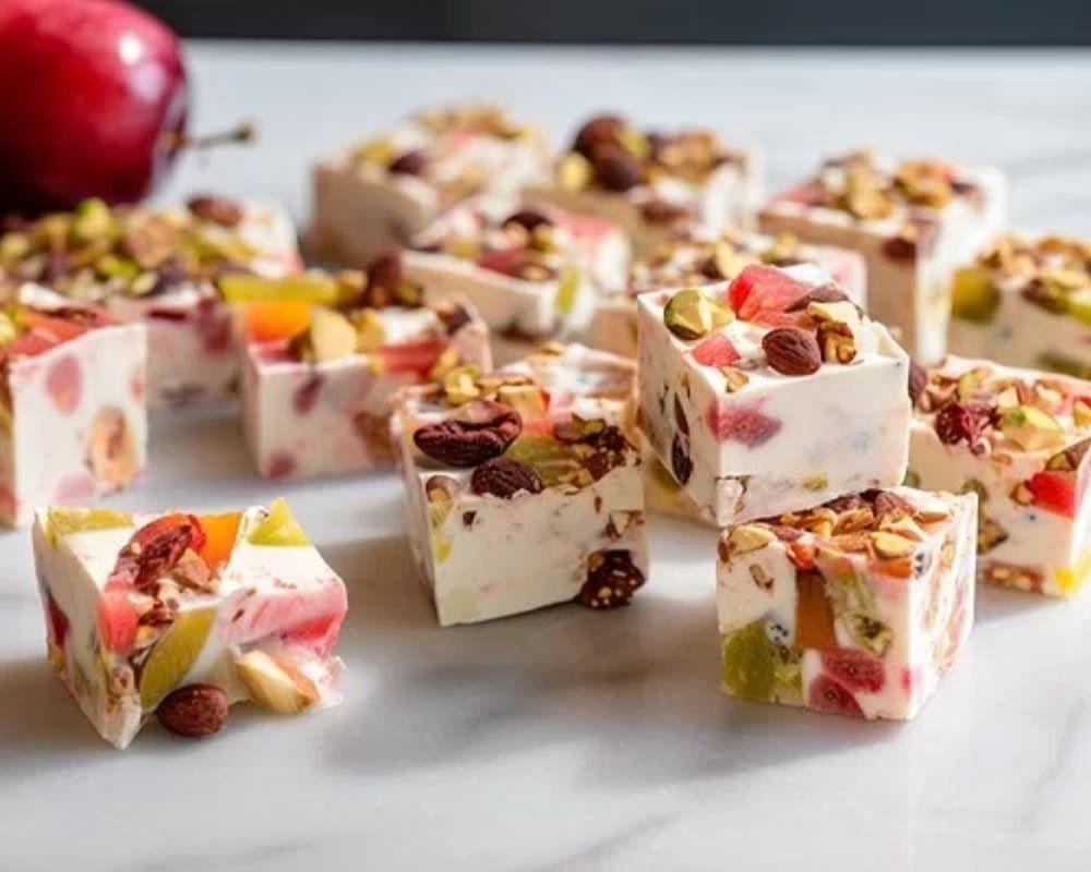 Cách làm kẹo Nougat bằng lòng trắng trứng