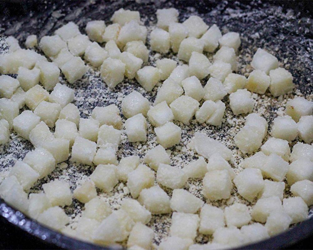 Bước 4: Sên mứt
