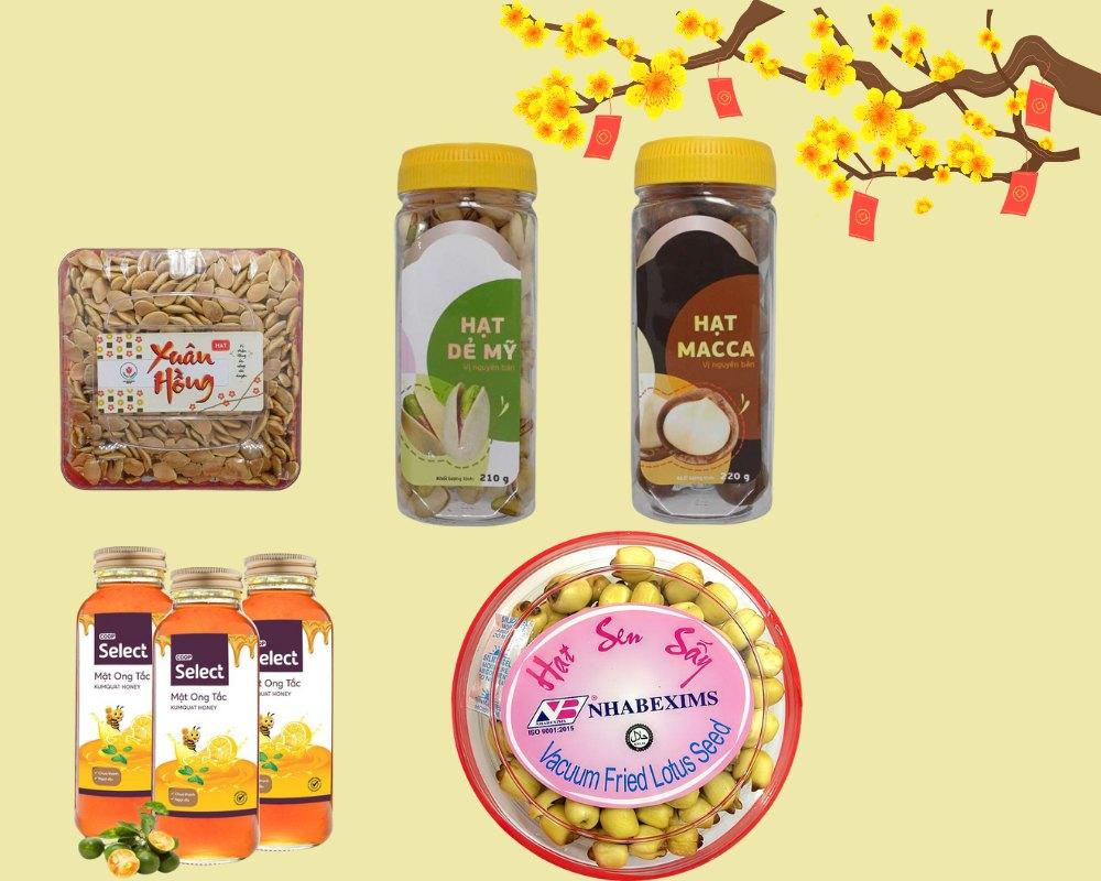 Hạt dinh dưỡng và mật ong