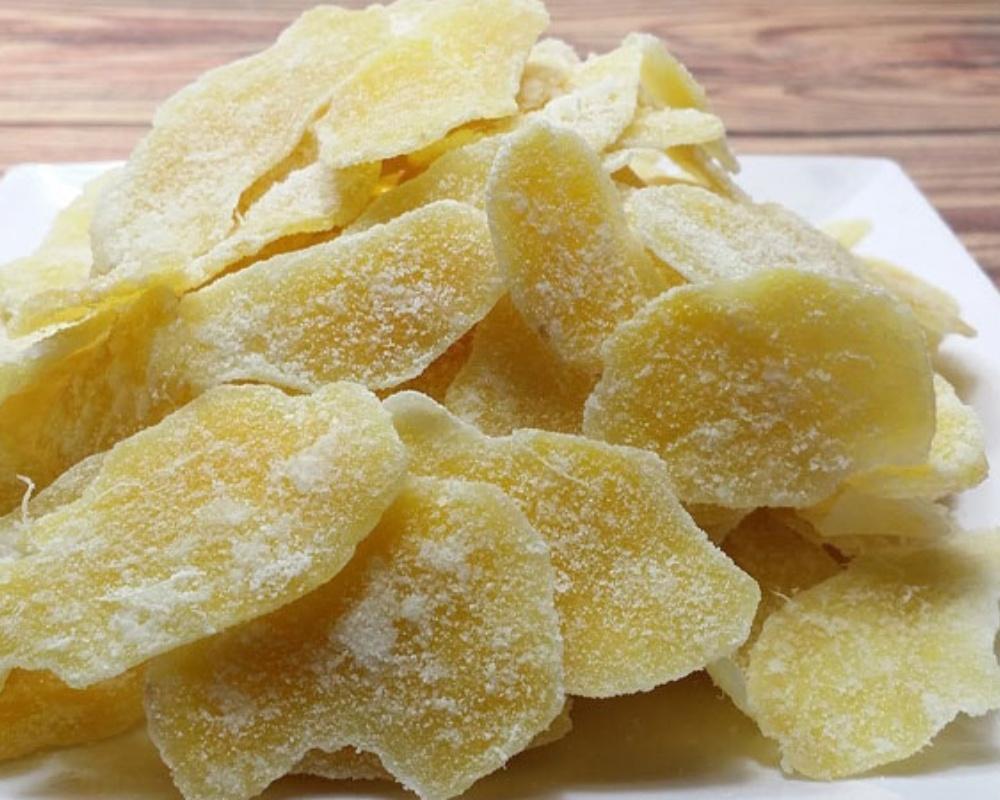 Mứt gừng ngày Tết