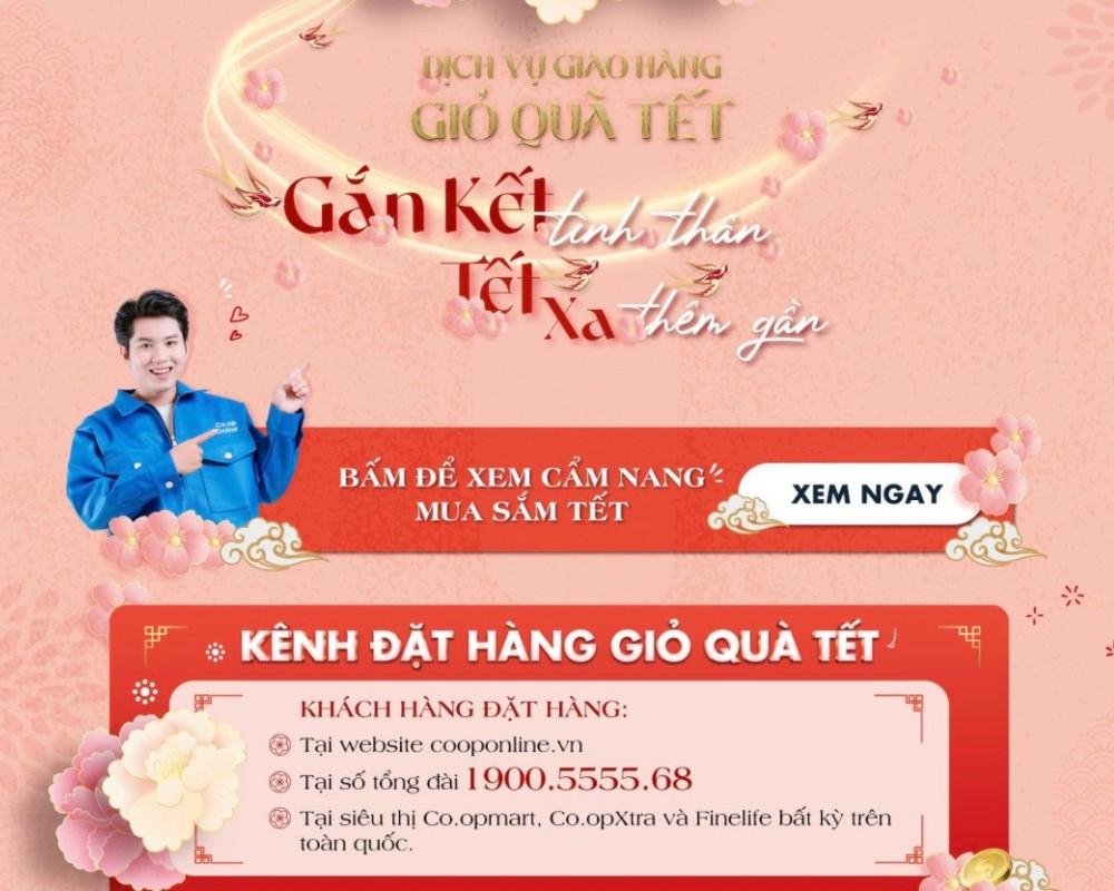 Cách đặt dịch vụ giỏ quà Tết Gắn kết tình thân - Tết xa thêm gần