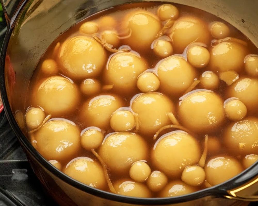 Chè trôi nước nhân đậu xanh