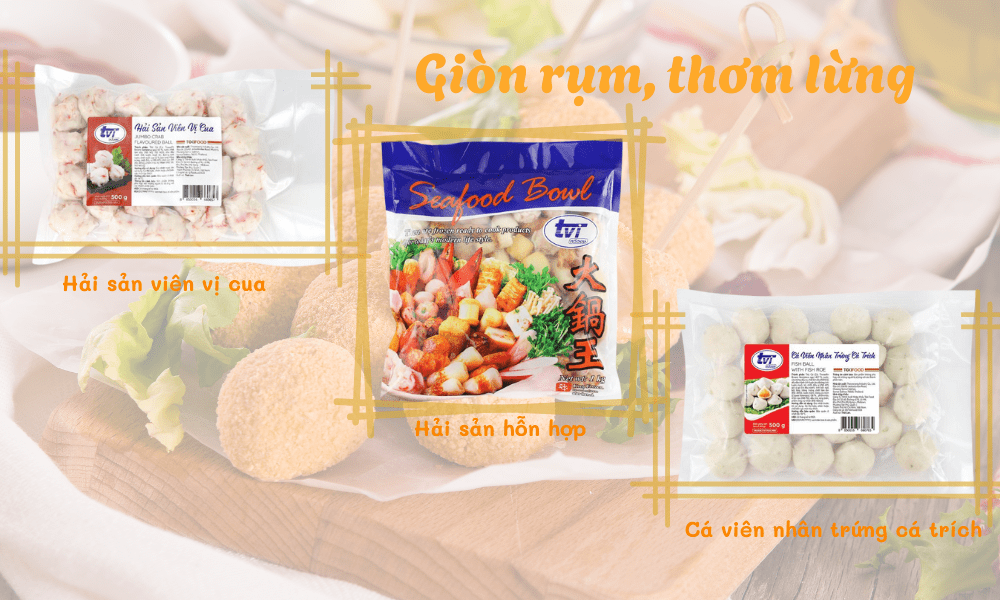Tiệc chill tại gia lễ này đâu thể thiếu viên chiên giòn rụm, thơm lừng
